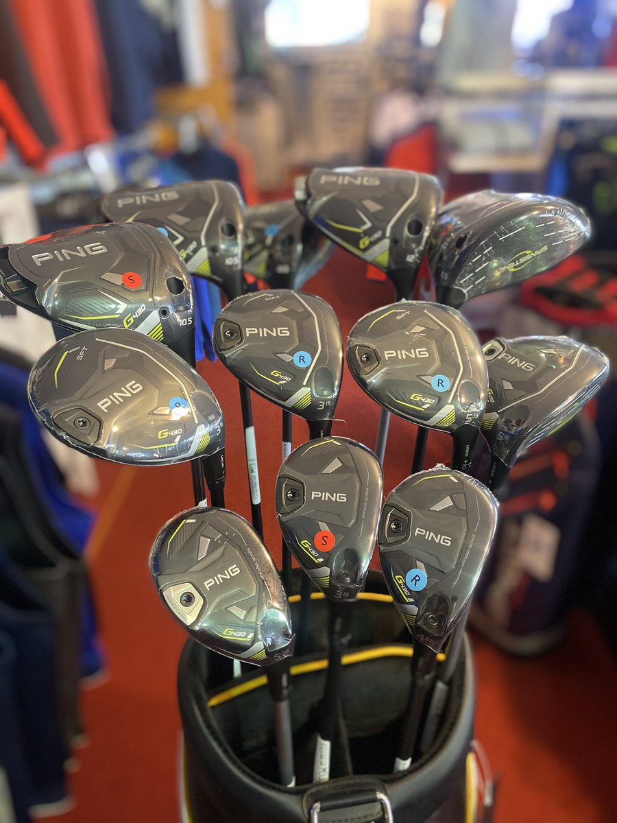 Nowthengolf's tweet photo. The First Drop of @PINGTourEurope G430 Woods arrived in store yesterday! All price matched and ready to go! ☑️ https://t.co/x6ZpVtI0Cf