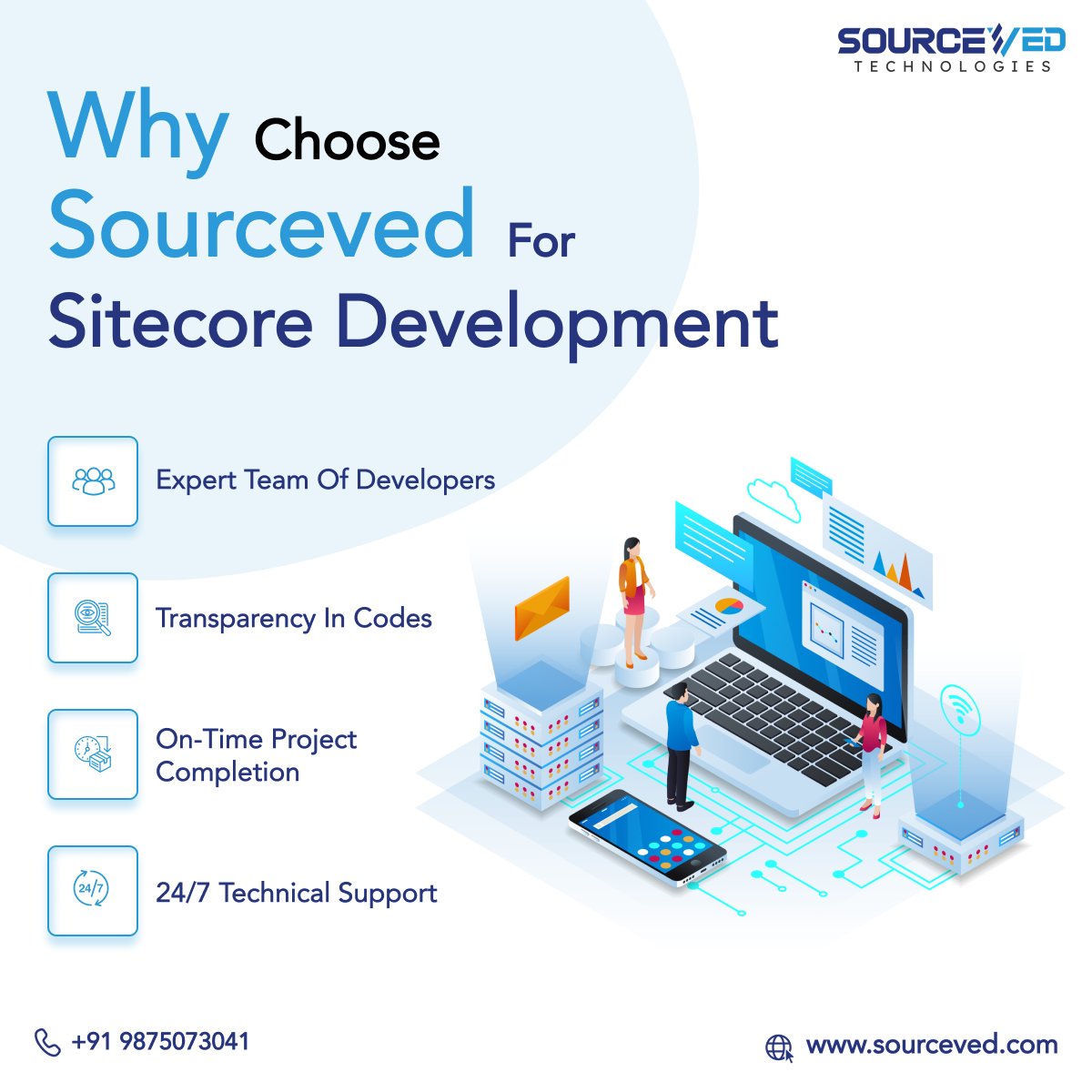 SourcevedReal's tweet image. We provide custom Sitecore development services for an exceptional digital experience, including content creation, personalized marketing, and seamless design and delivery.

#Sitecore #SitecoreExperiencePlatform #SitecoreCMS
#SitecoreDevelopment #SitecoreMVP
#Sourceved #Wednesday