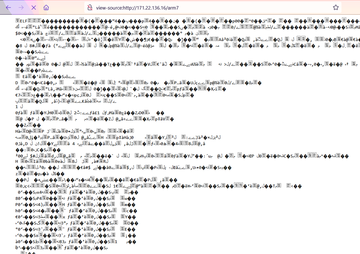 1ZRR4H's tweet photo. #RapperBot 

Backdoor contacted domains:
qiap[.]cc
ozxxb[.]eu
vzxv[.]me

Distro IP:
109.206.243.207

+ Related IPs (honeypot 😆):
171.22.136.15
171.22.136.16
171.22.136.17
171.22.136.18
171.22.136.19

https://t.co/z20UlzyNRQ 

/ @500mk500 @MichalKoczwara https://t.co/bT0zOq6xWl