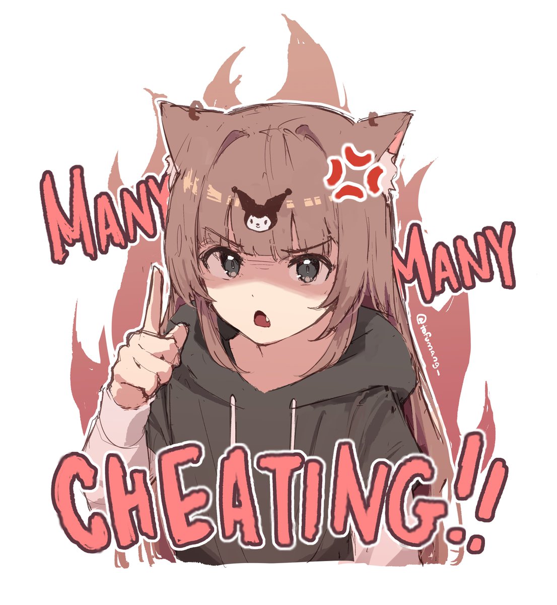 「many many cheating#絵noki 」|Tofumang 🍃のイラスト