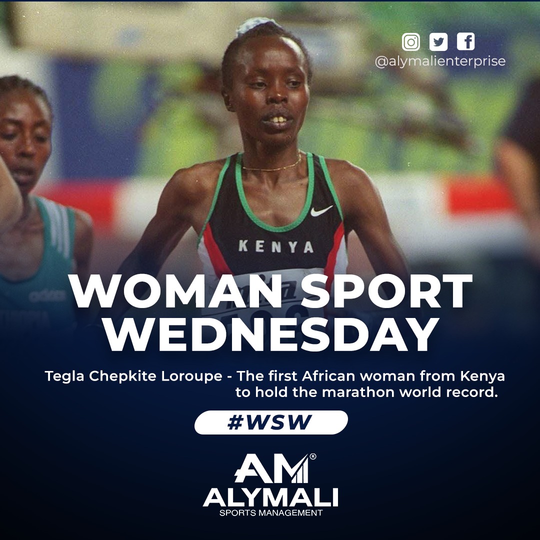#WSW
<a href="/TeglaLoroupe/">Tegla Loroupe</a> is a  long-distance track and road runner, global spokeswoman for peace and women's rights
Accolades:
📌Three-time world Half-Marathon champion
📌First African woman to win the New York City Marathon
📌United Nations person of the year 2016
#ababu #finley #WCW