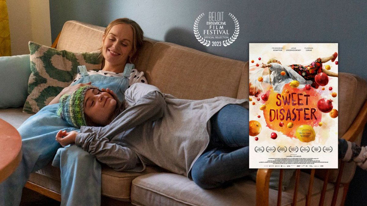 #BIFF2023 -  SWEET DISASTER. Directed by Laura Lehmus Narrative Feature | Learn more &amp; buy tickets at: beloitfilmfest.org/films/sweet-di…
Screenings:
Wed Mar 1, 2023 – 7:30 pm | Downtown Beloit Assoc
Sat Mar 4, 2023 – 7:30 pm | Bagels &amp; More

 #narrativefilm #BeloitFilmFest #filmscreenings