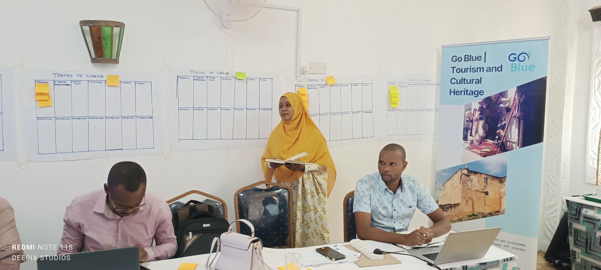GoBlueKenya's tweet photo. 1 of 2: Tana River @county004 Go Blue TCH Grantees present their now well defined projects' Problems' Statements after applying the Theory of Change successfully. @camoes_ip @EUinKenya @JumuiyaBloc @KilifiCountyGov @lamu_county @KAWTourism @Min_TourismKE @TPF_tourismKE https://t.co/qtEjfB3gUX