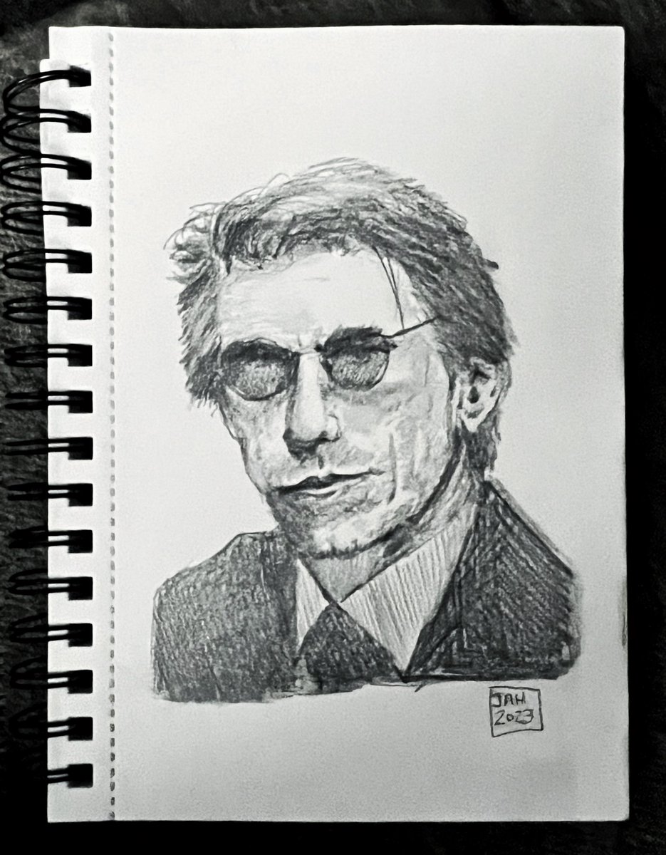 “Richard Belzer”- (August 4, 1944 – February 19, 2023). Graphite on mixed media paper.  #sketch #sketchbook #graphite #richardbelzer