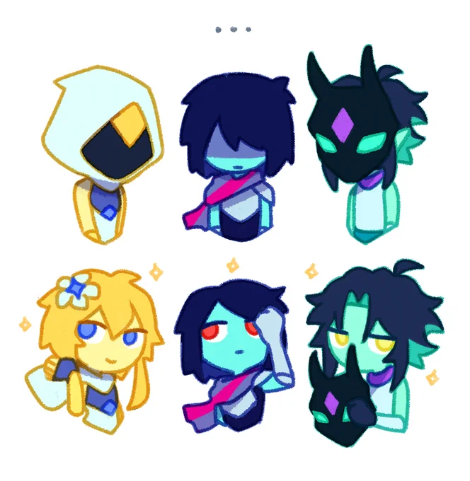 lightner lumine (+ bonus cryptids) #GenshinImpact  #原神 #deltarune 