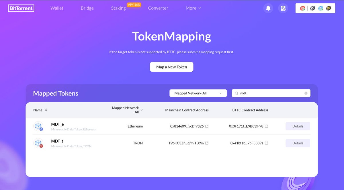 Measurable Data Token $MDT (@measurabledata) on Twitter photo $MDT is a multi-chain crypto currency and excited to expand <a href="/MeasurableData/">Measurable Data Token $MDT</a> ecosystem to #TRON Blockchain.
$MDT (TRC-20) will be integrated with <a href="/TheRewardMe/">RewardMe</a>, <a href="/MefiOracle/">MeFi Oracle</a> dapp will be deployed on #TRON.
$MDT (TRC-20) Token Contract: tronscan.org/#/contract/TVo…
<a href="/trondao/">TRON DAO</a> <a href="/BitTorrent/">BitTorrent</a> $MDT is a multi-chain crypto currency and excited to expand <a href="/MeasurableData/">Measurable Data Token $MDT</a> ecosystem to #TRON Blockchain.
$MDT (TRC-20) will be integrated with <a href="/TheRewardMe/">RewardMe</a>, <a href="/MefiOracle/">MeFi Oracle</a> dapp will be deployed on #TRON.
$MDT (TRC-20) Token Contract: tronscan.org/#/contract/TVo…
<a href="/trondao/">TRON DAO</a> <a href="/BitTorrent/">BitTorrent</a>