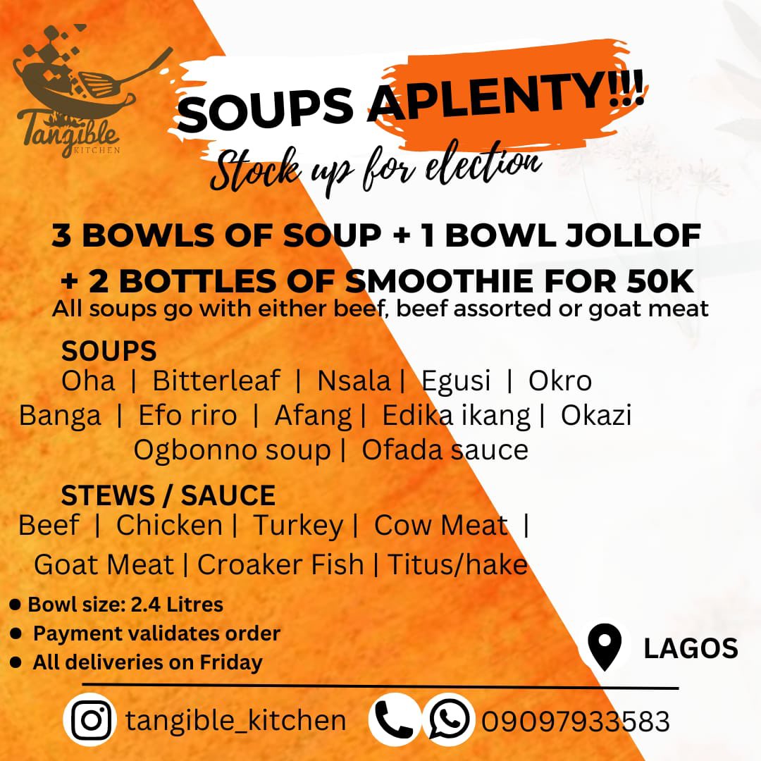 TANGIBLE KITCHEN LAGOS tweet media