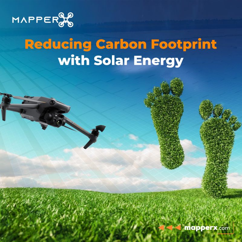 Mapperx on twitter reducing carbon footprint with solar energy https