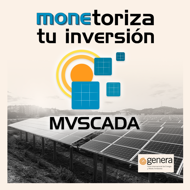MVScada's tweet photo. ➡️ ¡Hoy estamos en @FeriaGenera ! ⬅️

📅 Visitamos la Feria Internacional de #Energía y #MedioAmbiente en @IFEMA MADRID 

¡Monetoriza tu inversión con Mvscada! 😜

#monitorizacion #fotovoltaica #Sientelainspiracion https://t.co/PSLm16YwBe