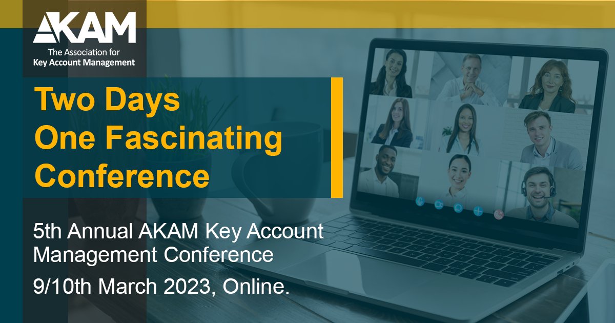 You're invited! Why you'll benefit from our KAM conference - mailchi.mp/a4kam.org/wher…