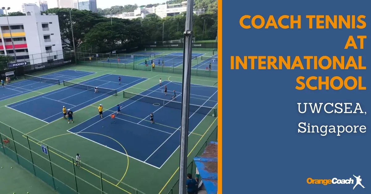 UWCSEA Dover, an independent international school in Singapore, is looking for an exceptional Tennis Coach to start in September 2023!

Click the link below for more information!
buff.ly/3lXunLn 

#OrangeCoach #TennisSingapore #UWCSEA #TennisCoach #JobAlert