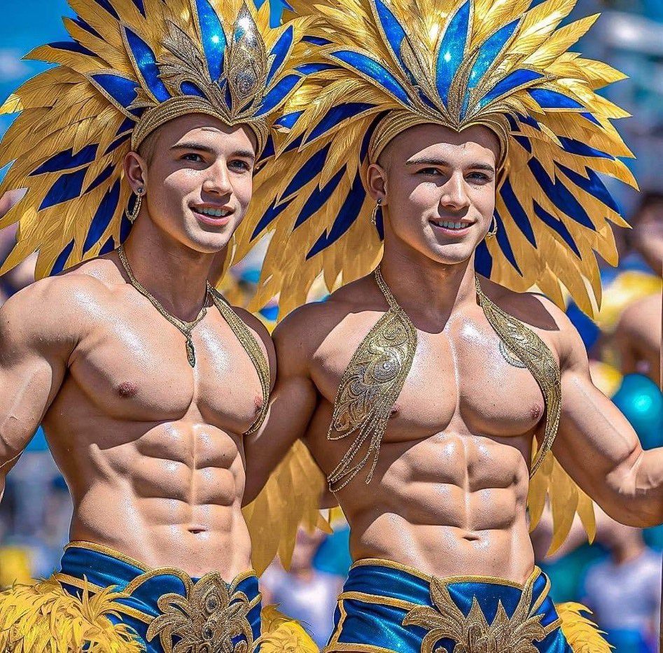 markPosei's tweet photo. Beautiful twin from Mardi Gras Rio https://t.co/k2tZEDcOEG