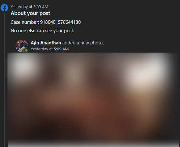ajin_ananth's tweet photo. Blocked my FB profile and business profile. Because of some posts. I dont know how to post an image without my knowledge. Really funny, You didn't share the location where I logged in from. Its too funny someone logged in my profile when I enabled 2 step authentication. @Meta https://t.co/6zNzlOwZHk