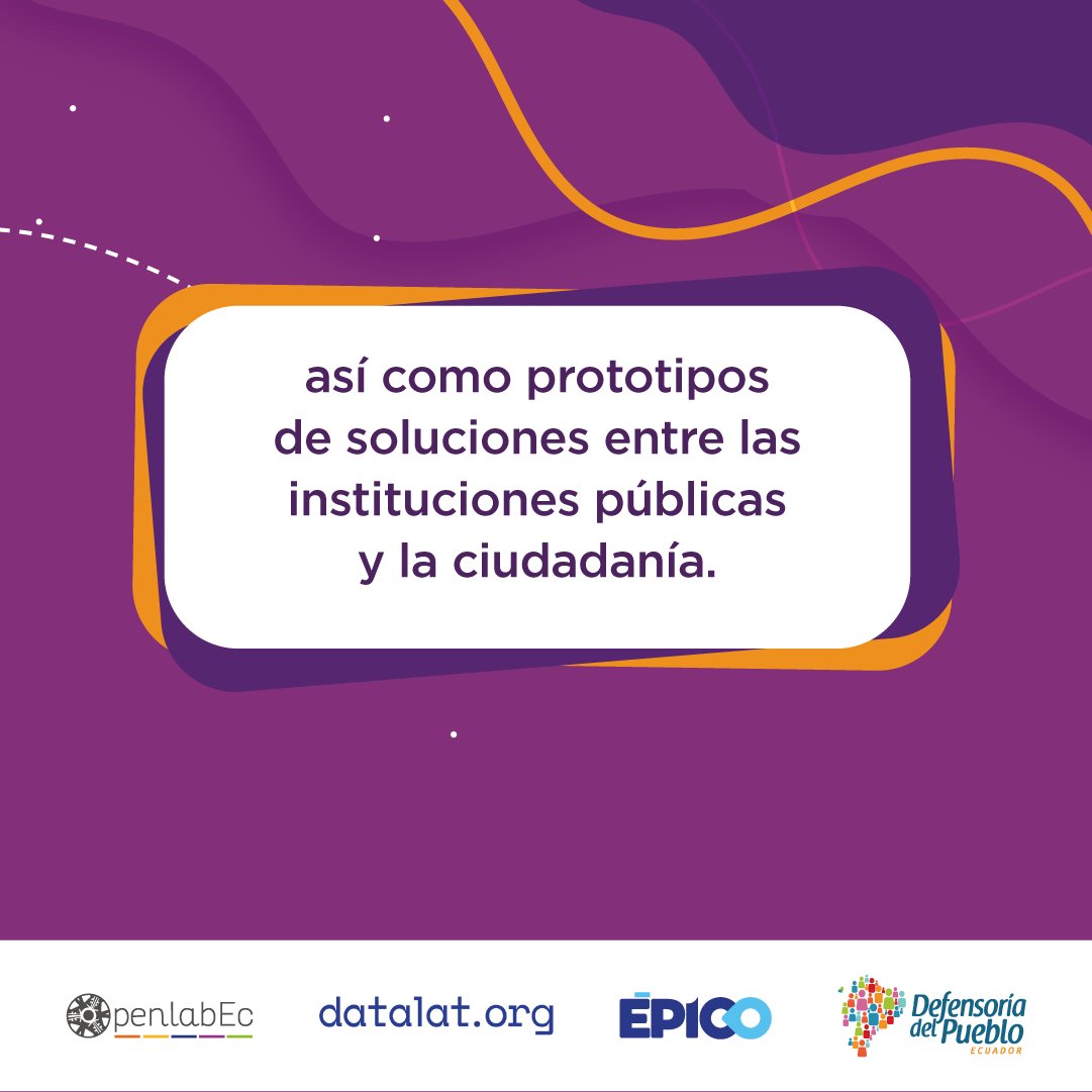 ThinkiaLab's tweet image. ¿Sabías que?

Thinkia Laboratorio Ciudadano, iniciativa pública de @EduSuperiorEc, busca impulsar la innovación a escala nacional, con base en procesos de trabajo colaborativo y conjunto, así como prototipos de soluciones entre las instituciones públicas y la ciudadanía.