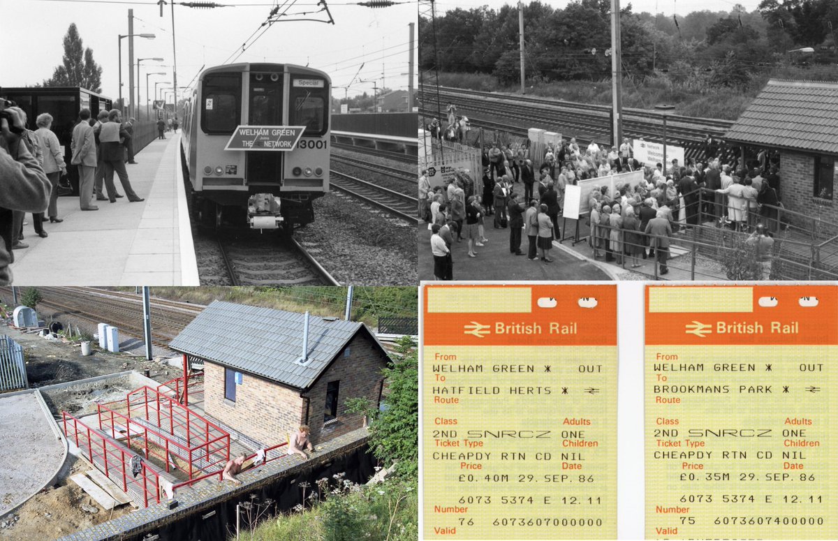 NorthMymmsPast's tweet photo. 30 slides of the construction and opening of Welham Green Station in 1986. Click three dots below slideshow to view in full screen.
https://t.co/J1iLaRFKmr
#Hertfordshire #History #WelhamGreen #Rail #NorthMymms https://t.co/sbWepoNxFF