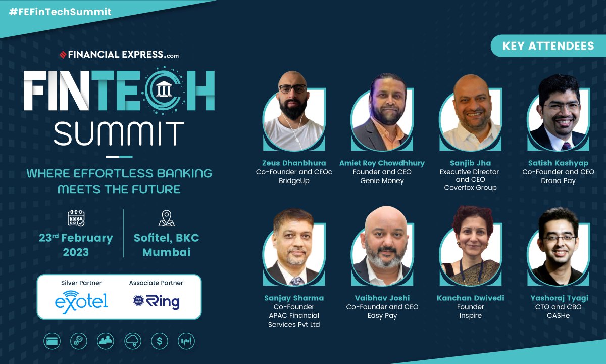 FinancialXpress's tweet image. Ready to learn from the best in the business? 

Join us at FE FinTech Summit for a packed schedule of sessions and keynote speeches from leading fintech experts.
 
📅 23rd February
📍 Sofitel, BKC, Mumbai

Block your seat: bit.ly/3IHTwT5

#FEFinTechSummit