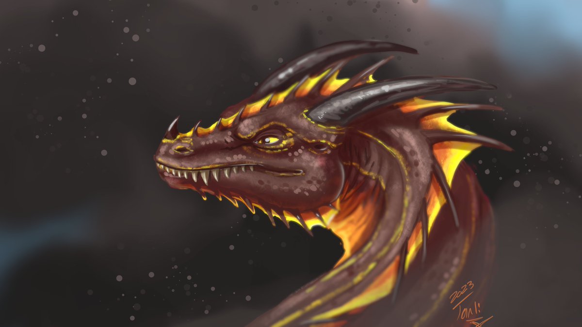TheRealZtarli's tweet photo. I drew an Inferno Ravager from Day of Dragons to celebrate the upcoming live stream @Beawesome_Games will be holding.
Speed paint vid here: https://t.co/BcxF4NmOTr https://t.co/GD3Cfbr1OC