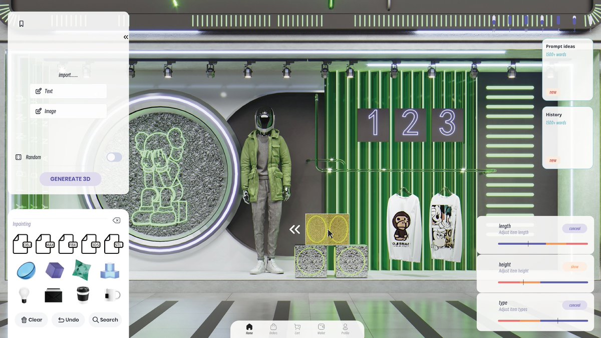 Megashow_'s tweet photo. Creating your metaverse retail showroom has never been more essential. Get it ready with just one click.
#Metaverse #Fashion #VirtualReality #Megashow https://t.co/0djJAE5ErY