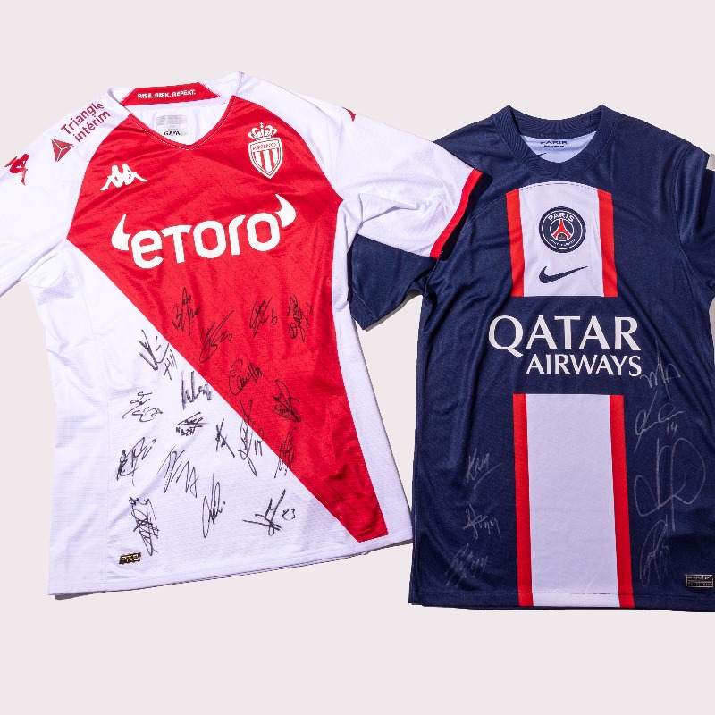 AS_Monaco's tweet photo. 📣 L’AS Monaco et @Catawiki lancent dès aujourd’hui une vente aux enchères de maillots signés des 11 joueurs 🇲🇨 qui ont débuté le match victorieux face au PSG, ainsi qu’un lot spécial.

ℹ️ Les fonds récoltés sur ce lot spécial seront entièrement reversés à la @tsunamiflavien 🙏