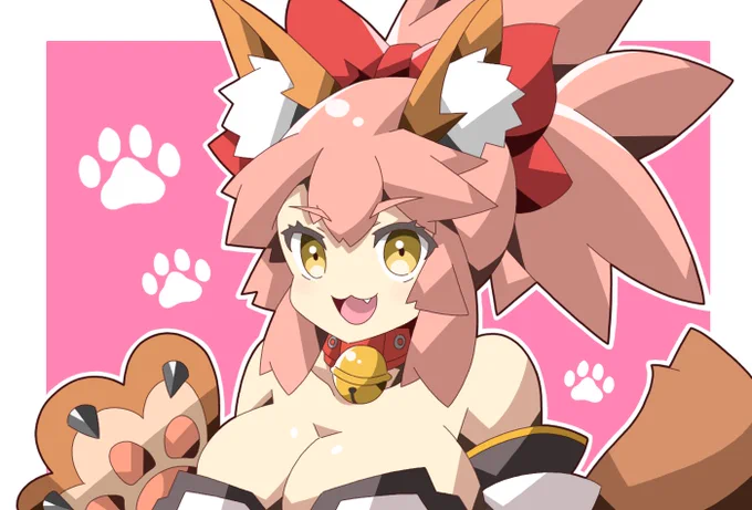 #FGO 猫の日なので、タマモキャットの過去絵を載せておきますね 