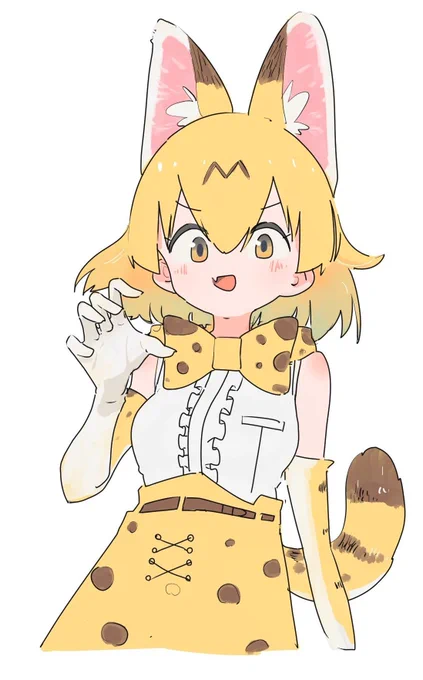 猫の日なので過去絵のサーバルちゃんまとめ 