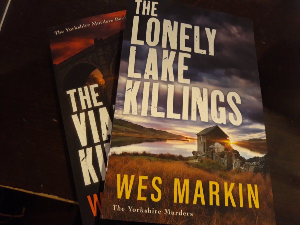 Local author Wes Markin's second book in his Yorkshire Murders series - The Lonely Lake Killings - is now available in store at the price of £9.99, for a limited time #knaresborough @BoldwoodBooks