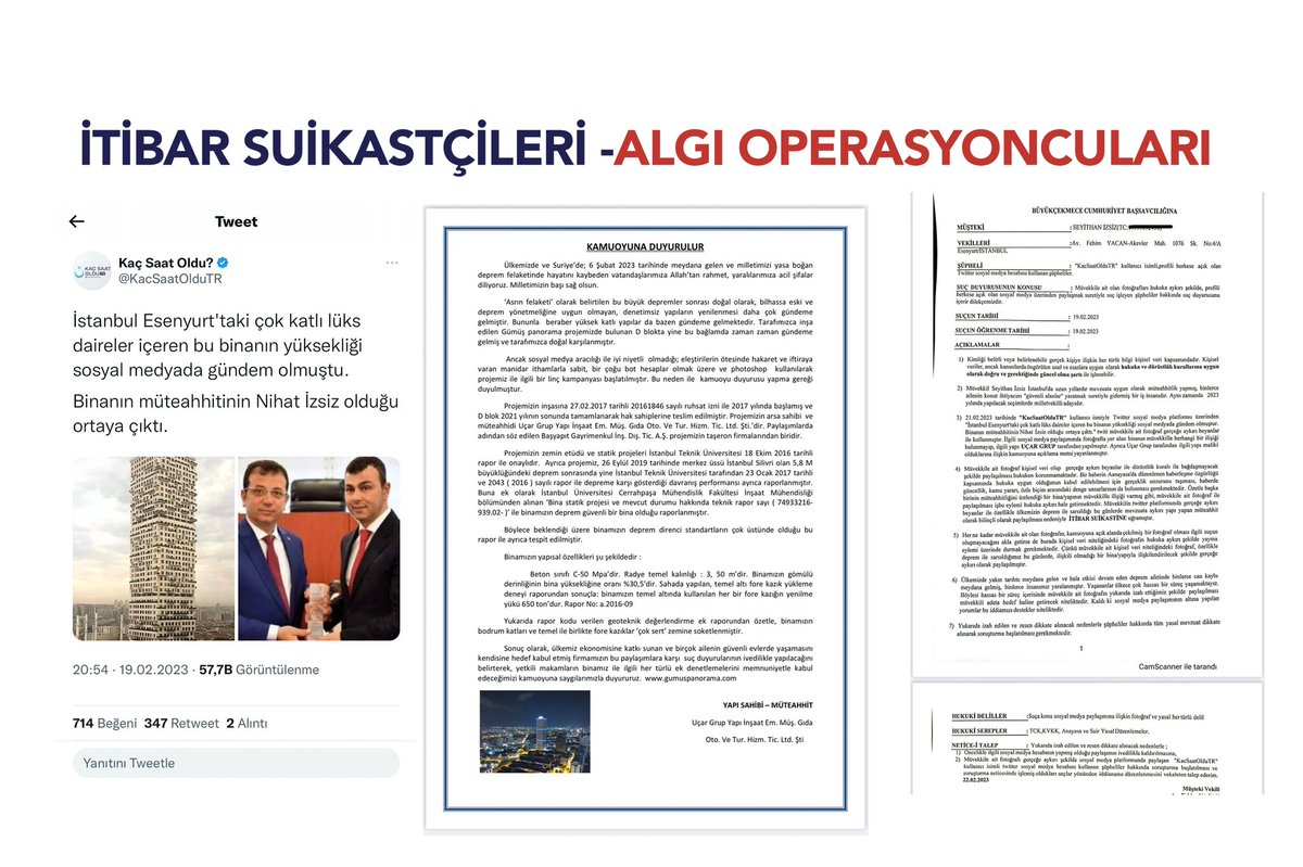 “İTİBAR SUİTKASTCİLERİ - ALGI OPERASYONCULARI”
Siz hizmet ettiğiniz yerlere hizmet ettiğinizi mi düşünüyorsunuz ! <a href="/KacSaatOlduTR/">Kaç Saat Oldu Tr</a>