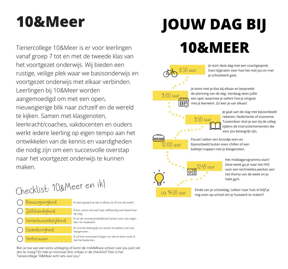 Zo op weg naar 10&amp;meer, het eerste #Tienercollege van <a href="/haarlemmermeer/">Haarlemmermeer</a>.
Ik ga in gesprek met leerlingen v/a groep7 t/m klas2 VO, ouders en docenten over deze bijzondere plek waar ze zich samen op eigen tempo ontwikkelen naar een succesvolle overstap naar het VO.

#talenten #samen