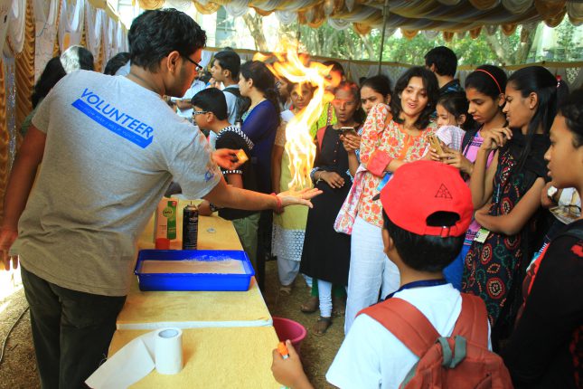 iiscbangalore's tweet image. We are gearing up for #IIScOpenDay2023 on Saturday, 4 March! Watch this space for updates on what to expect at various depts/centres.
A popular attraction, for example, is the Kids Zone organised by @ScienceRural where science experiments for school children will be displayed.