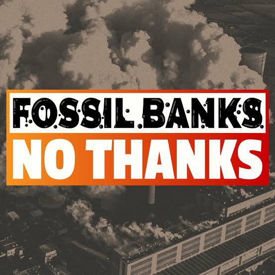 The moment is now to take action on fossil fuels. Our earth needs to make the transition to a cleaner, more sustainable future.
#FossilBanksNoThanks, #YesSolar #CleanEnergyCleanFuture  #RiseUpMovement
@350
@Barclays @StanChart @MarshGlobal, @StandardBankZA
@Riseupmovt