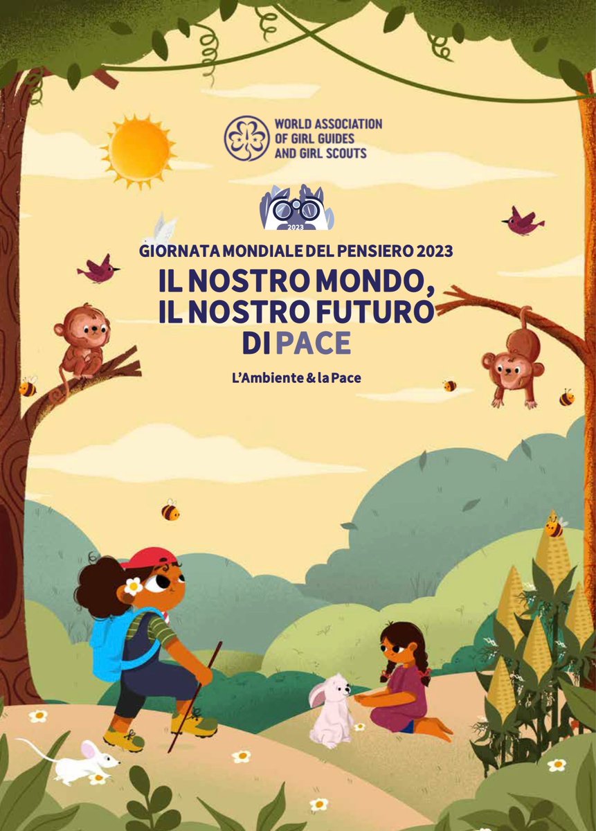 scouteguide's tweet photo. Il #WTD è una giornata che ci ricorda la bellezza e l’importanza dell’amicizia internazionale. Partendo dalle nostre comunità locali, dobbiamo prenderci cura del nostro mondo, per costruire insieme un presente e un futuro di pace! #ScoutFoundersDay #WTD2023 https://t.co/eEB72Deguk