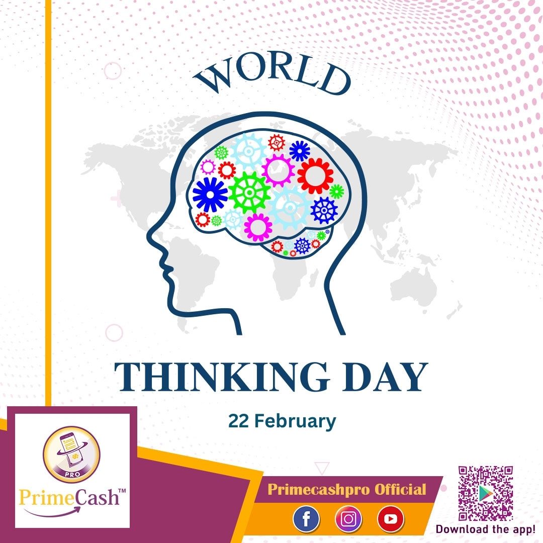Primecash_PRO's tweet photo. There is nothing good or bad…. It is only defined by the thinking of the person….No matter what happens, always keep faith in your Thinking And Always Think Right.  Best wishes on World Thinking Day.
.
.
.
#thinking #think #life #thoughts #love #quotes #primecash #PrimeCashPro https://t.co/k9GubQRm3p