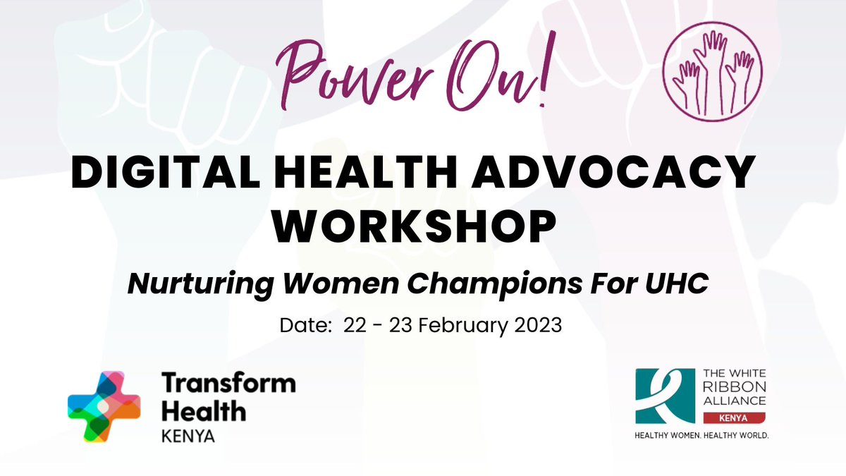 WRA_K's tweet photo. We are convening a capacity strengthening advocacy workshop on digital health under @Trans4mHealthKe. The engagement aims to enhance community-driven digital health advocacy work, led by women &amp; girls from underserved communities in Kisumu, Bungoma, Narok &amp; Nairobi counties. https://t.co/jO4MY08kRv