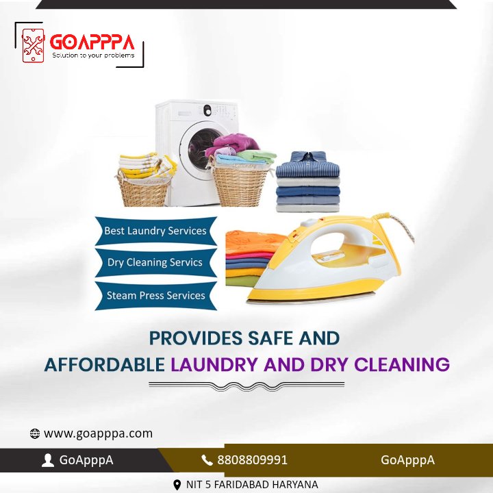 GoApppa's tweet photo. Provides safe and affordable laundry and Dry cleaning.

✅Best Laundry Service
✅Dry Clean Service
✅ Stream Press Service
✅ Free Pickup &amp; Drop
 
🤳🤳🤳Call Now🤳🤳🤳
          880880991
.
#goapppa #laundry #wash #iron #dryclean #fold #experts 
#free #pickup #drop #GoApppA https://t.co/OaTPLfb2pp