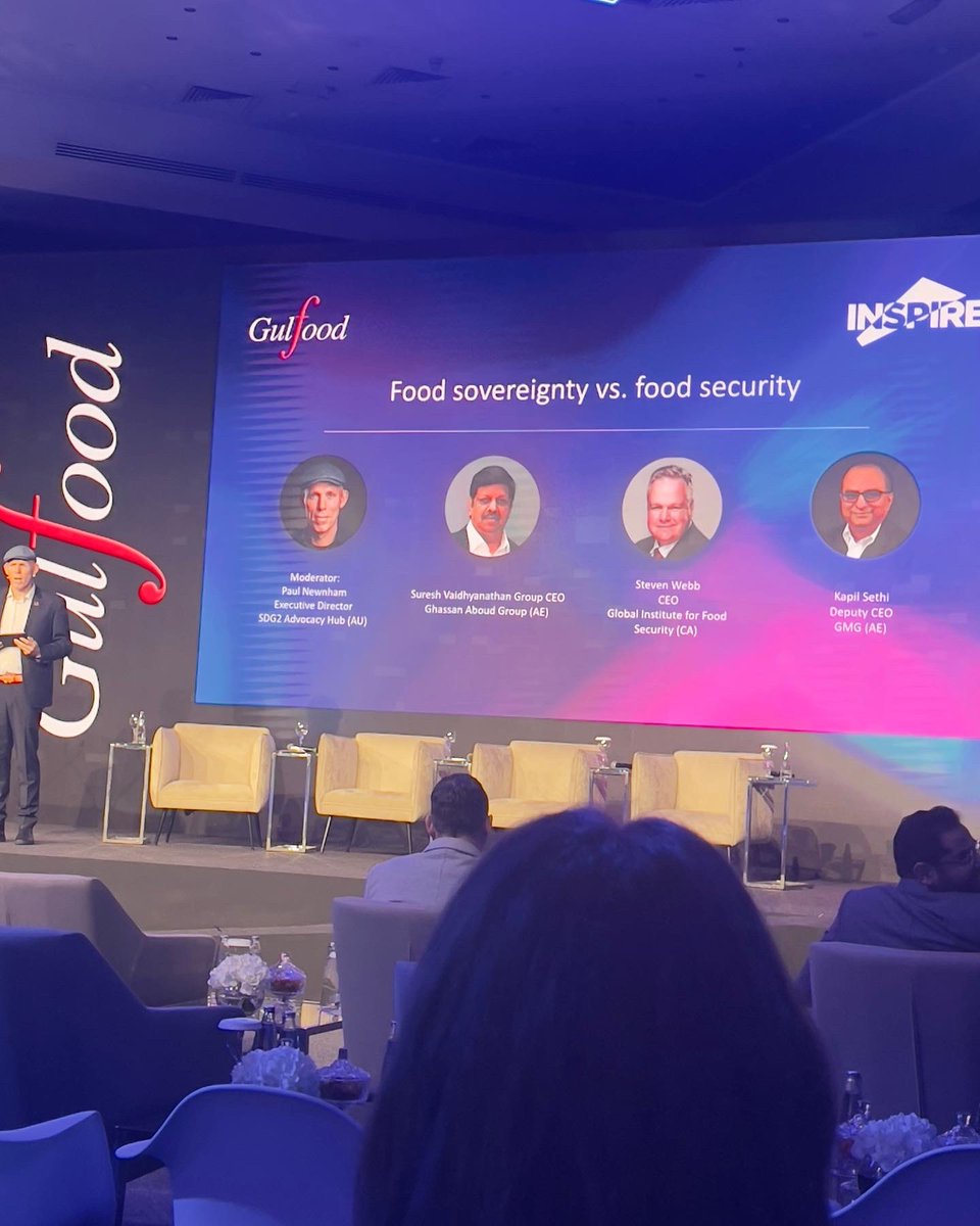 JenniferBash's tweet photo. #Gulfood2023 The largest &amp; perfectly organized food exhibition w/ 5k+ F&amp;B exhibitors from 125countries. The setup is designed to allow participants to network, learn, sell or/&amp; buy. We need to emulate the work of Gulfood in an effort to stimulate Intra-African Trade in F&amp;B sector https://t.co/tIoyFPU48r