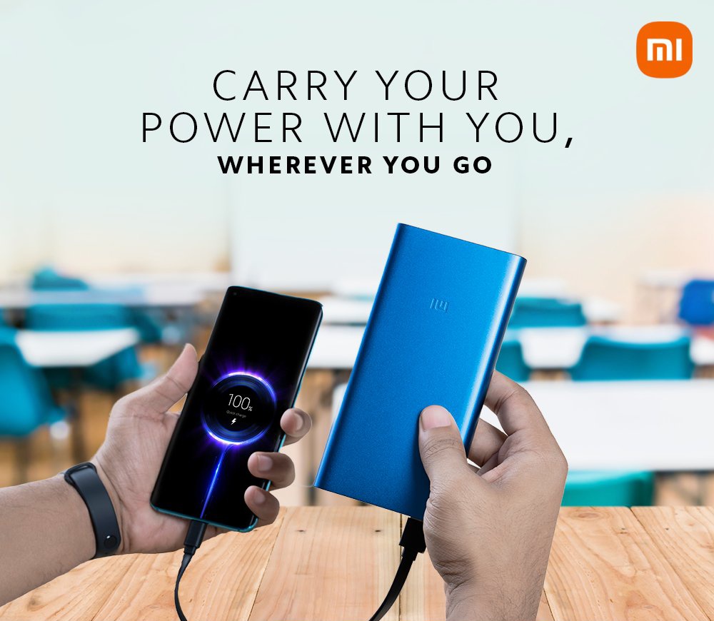 xiaomi_uganda's tweet photo. Stay connected and powered up no matter where life takes you with the 10,000 mAh #MiPowerBank 3i. https://t.co/TIIscqMfsD