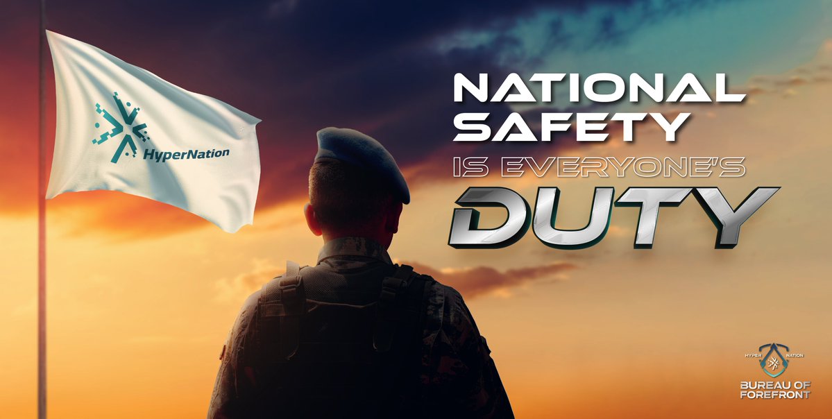 Devoted to our nation, guard our citizens.

#hypernation #metaverse #defi #dao #blockchain #gamefi #crypto #nft #eth #btc #bof