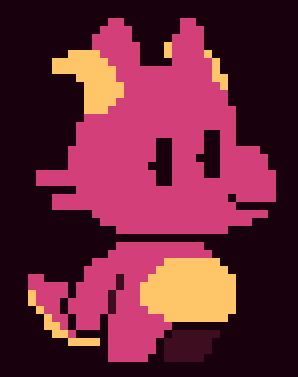 kind of a blend of what I was going for before with the 1-bit style? much simpler, but still sort of detailed