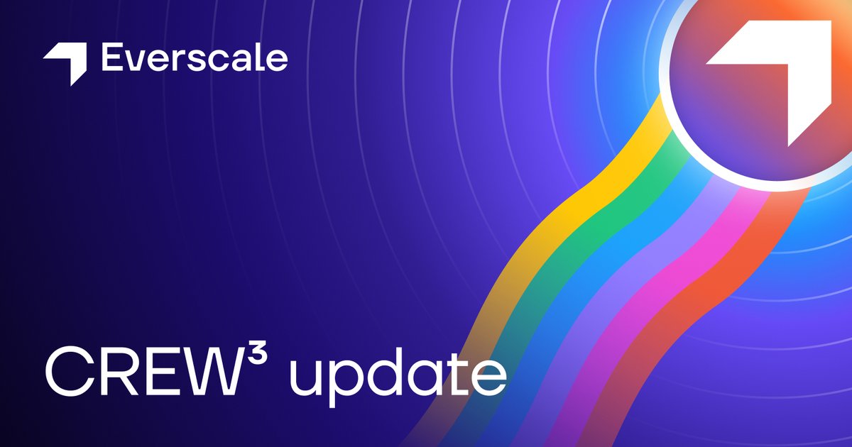 Everscale_net's tweet photo. The CREW³ quests update ⚡️

The last final sprint on CREW³ has ended yesterday (00.00 CET), at the moment we are determining the winners, and the awards will be distributed within 48 hours. Stay tuned!

#Everscale #Crew3 https://t.co/kim219eMzy