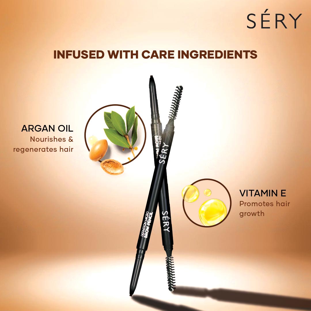 serycosmetics's tweet photo. You wished for a product that gives you glam with care and we heard it! SÉRY Definition Micro Brow Pencil is curated with the essence of care ingredients that helps in keeping your brows healthy and nourished.
https://t.co/nSbEwK342H
#sery #browpencil #makeup https://t.co/JEpAuBH1h3