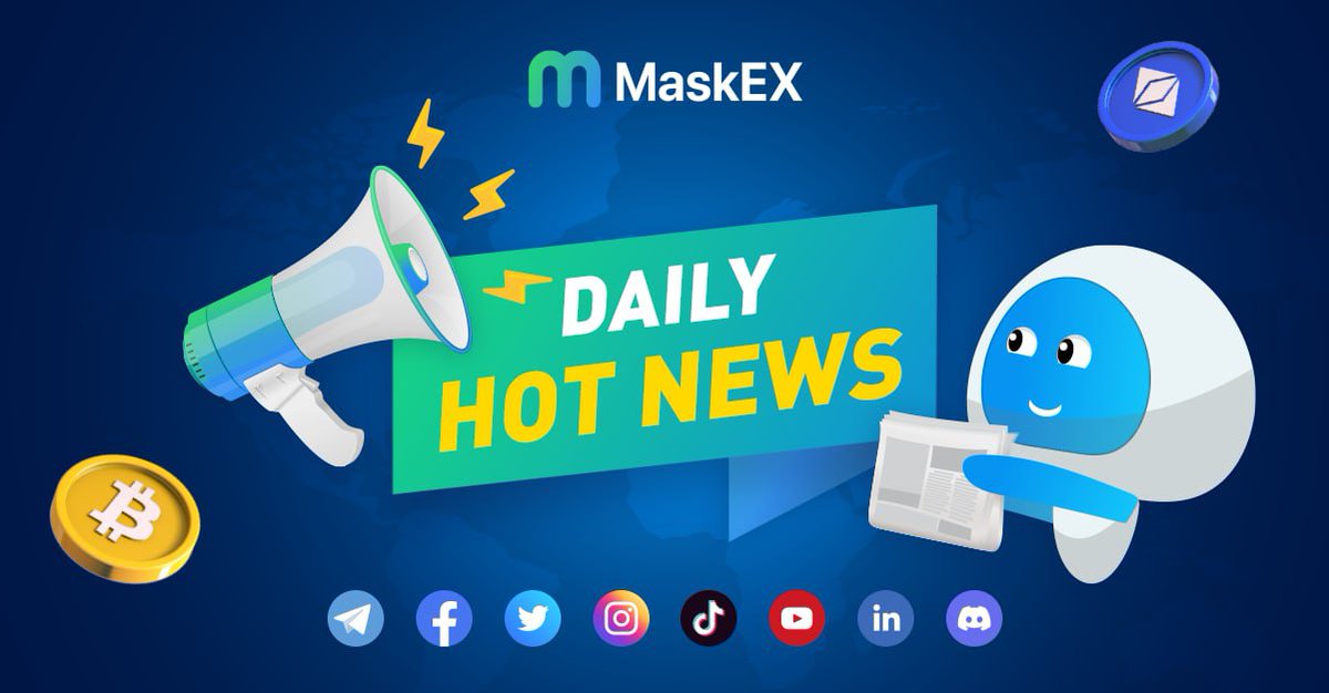 MaskEXGlobal's tweet photo. CRYPTO NEWS:

#BTC    declines, following an earlier 8-month high.

#MaskEX https://t.co/pSgNIPreUA