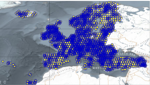 ESA_EarthOnline's tweet photo. ‼️ @ESA enables free access to Image 2006 European coverage (SPOT-4, SPOT-5 and IRS-P6 cloud-free) for research and application 🔗https://t.co/2Ci069QnFV
The swath is of:
➡️~60 km for SPOT 
➡️140 km for IRS-P6
👉 The collection can be freely browsed at https://t.co/Hbatugckzr https://t.co/HdGMQ0wNpe