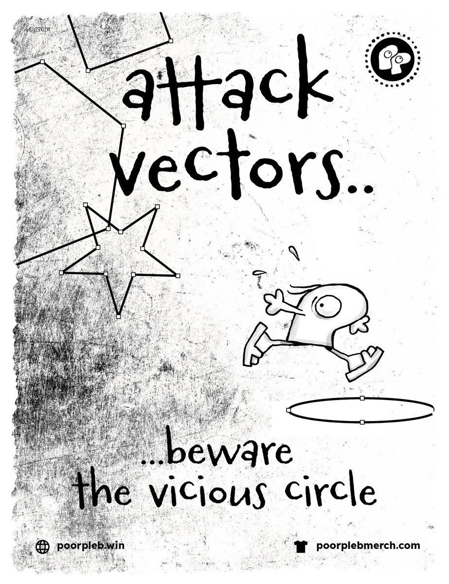 🛑 Don't rumble with a Rhombus
🟥 Don't square up to squares
🪙 $PP is a meme coin, not a mean coin
💚 Put your socks on and defend the moat

#PP $PP #PoorPleb PoorPleb #attackvectors #viciouscircle #carton #memecoin