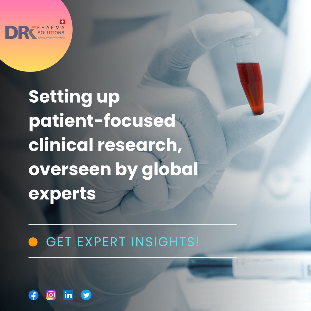 Revolutionize your clinical research experience!

#DRKpharmasolutionsGmbH #PatientFocused #GlobalExpertise #ClinicalResearchInsights  #healthcare #USA #europe #uk #middleeast #medicalresearch #clinicaltrial #cdmo #cro #science #clinical #health #clinicalstudies #pharma