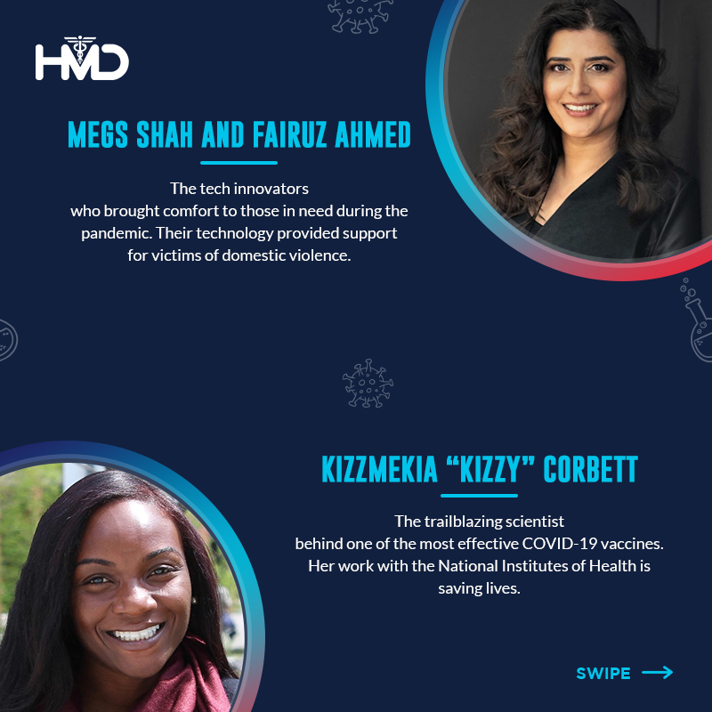 hmdhealthcare's tweet photo. Women made a huge impact in the fight against #Covid19!
From co-founding biotech companies, to discovering vaccines, to tackling misinformation and offering support to those in need. Their contributions will not be forgotten. #ScienceAndHer #WomenInScience #Covid19Women https://t.co/fMHrf57HgH