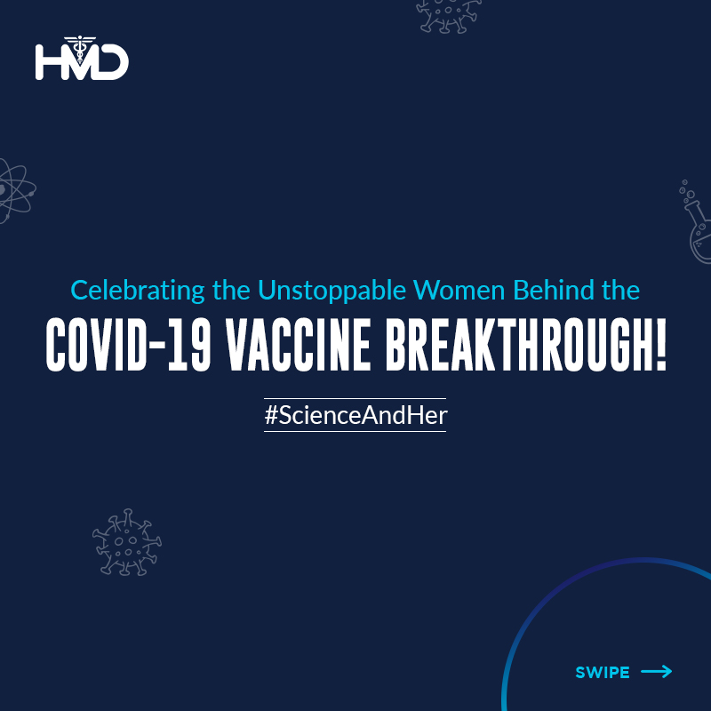 hmdhealthcare's tweet photo. Women made a huge impact in the fight against #Covid19!
From co-founding biotech companies, to discovering vaccines, to tackling misinformation and offering support to those in need. Their contributions will not be forgotten. #ScienceAndHer #WomenInScience #Covid19Women https://t.co/fMHrf57HgH