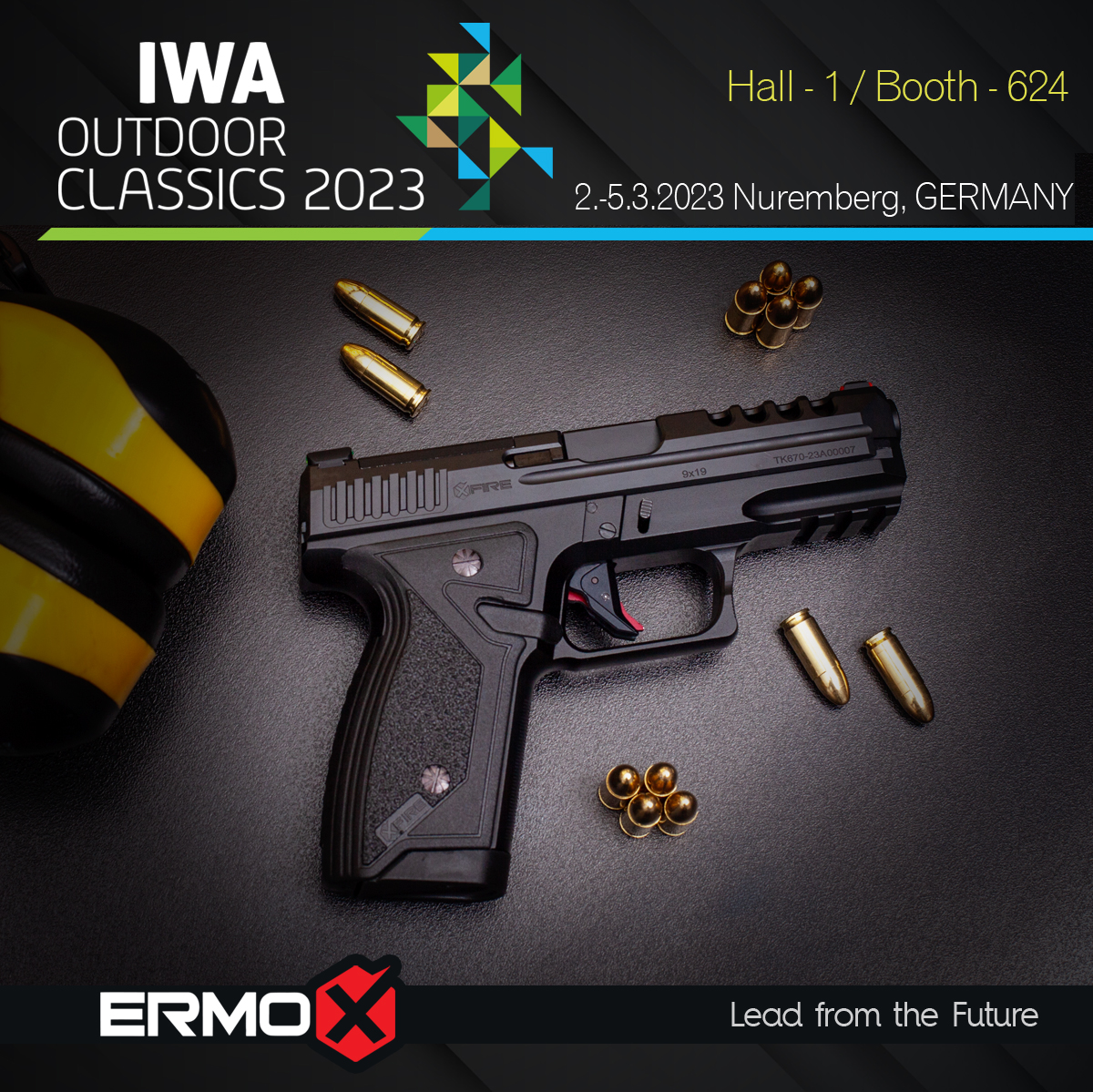 ermoxdefense's tweet photo. Ermox Defense and Firearms Industry will be exhibiting its new lines at IWA Outdoors Classics in Nuremberg, Germany. 

We would be extremely happy with your visit us at out booth 1-624. Please kindly inform me at your best convenience for a meeting appointment. https://t.co/twRaUTTaga