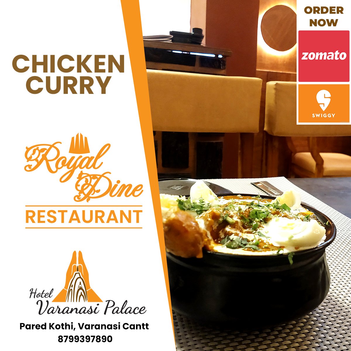VaranasiPalace's tweet photo. Order Now: https://t.co/OODMoQc2cQ
https://t.co/aDqnEAGCcS
Chicken Curry is the most mouth-watering cuisine for snacks. Try it at Royal Dine Restaurant, Hotel Varanasi Palace, Varanasi Cantt
#mouthwateringfood 🍗 #yummy  #varanasi #varanasifood #food #foodlover #royaldine https://t.co/aAdGvre2V3