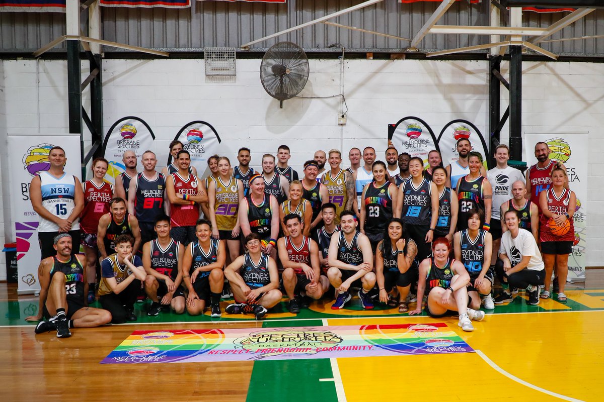 The inaugural Pride Basketball Australia Tournament tipped off today, 3 days of action at Alexandria Basketball Stadium. The tournament is part of @SydWorldPride Pride Amplified Program. #prideinsport #prideinbasketball 
@BasketballAus @AJ_Ogilvy @NBL