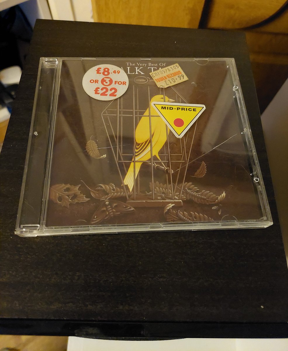 Superdrogidge's tweet image. #NowPlaying #CDCollection
#WorkCommute
Mark Hollis &amp;amp; Talk Talk 🖤 for the road this morning ..